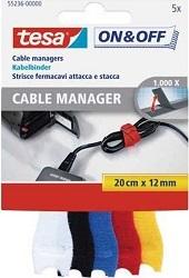 CABLE MANAGER TAPE TESA 20cmX12mm-55236