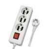 3 WAY SOCKET WITH SWITCH 1.5m