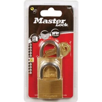 PADLOCK MASTER LOCK SET 2 pcs -1 KEY 40mm-120220112