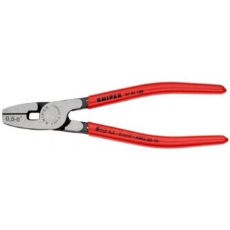 CRIMPING PLIERS FOR WIRE FERRULES KNIPEX 180mm 9781180